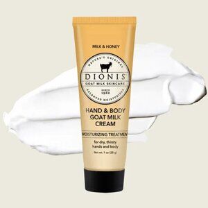 SEALED Dionis Milk & Honey Goat Milk Hand Cream - 1oz